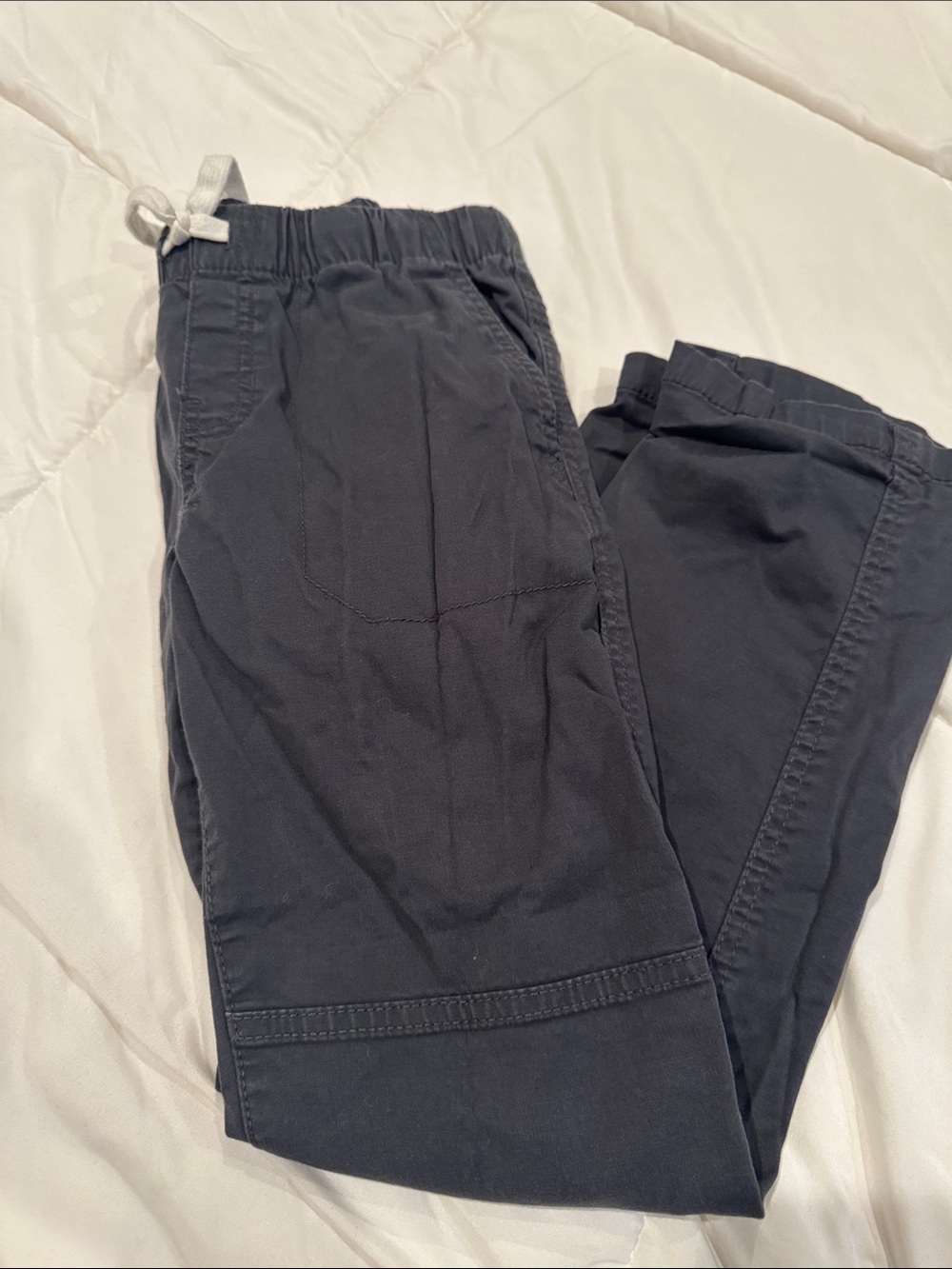 Cat & Jack Charcoal Kids Jogger Pants with Drawstring
